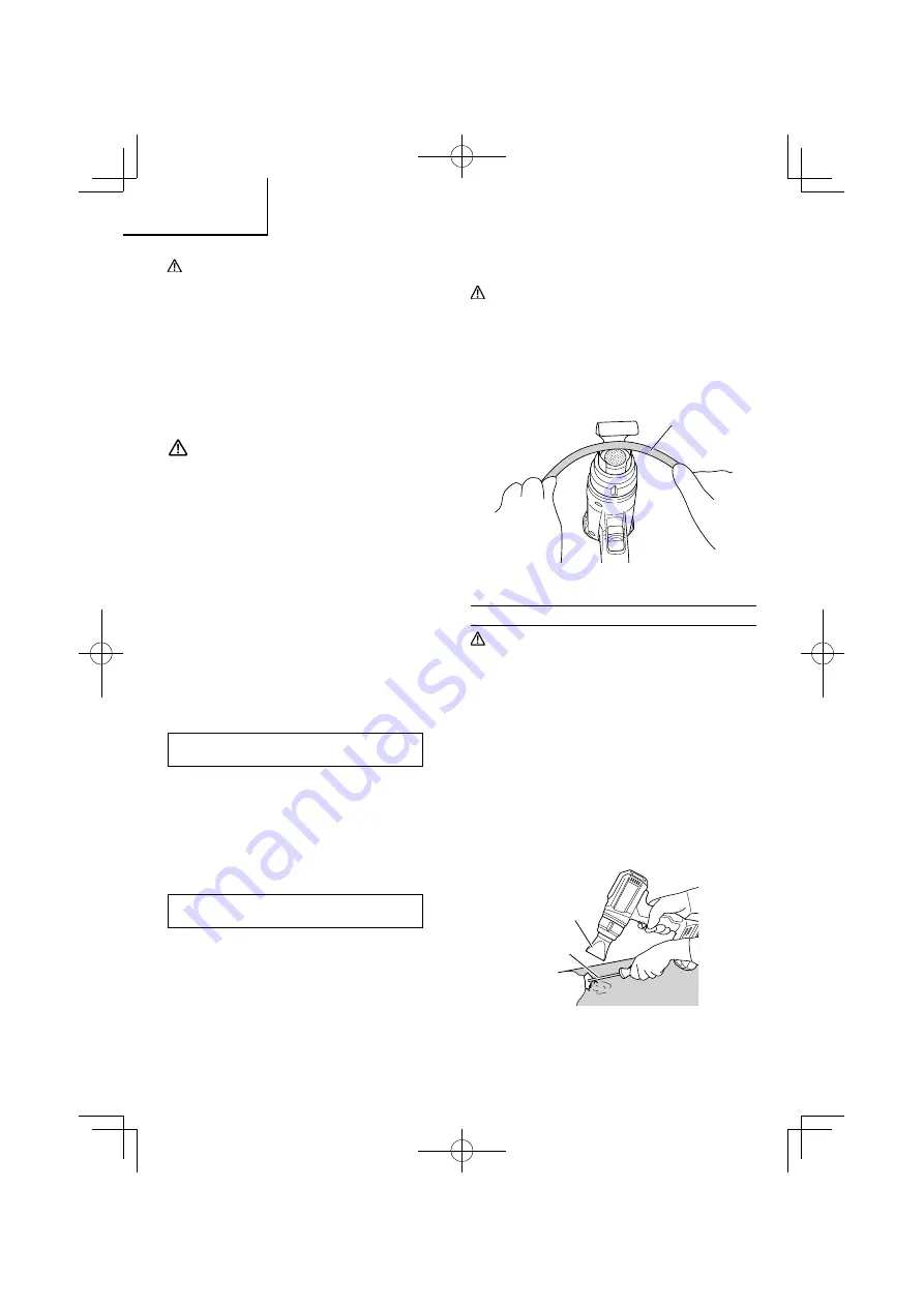 Metabo HPT RH18DA Safety Instructions And Instruction Manual Download Page 62