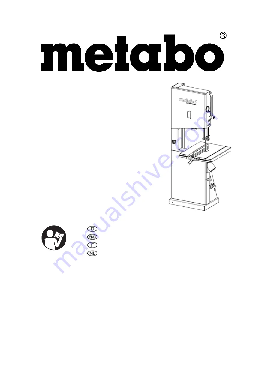 Metabo BAS 505 Precision Original Operating Instructions Download Page 1