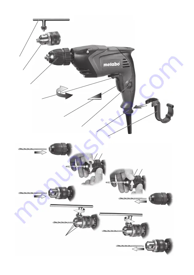 Metabo BE 4006 - Original Instructions Manual Download Page 2