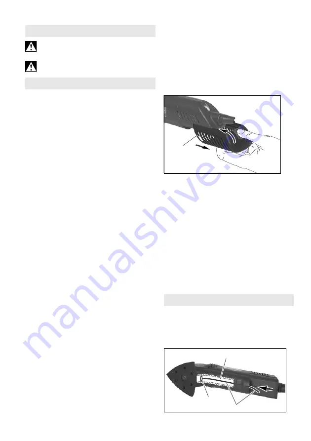 Metabo DSE 280 Intec Original Instructions Manual Download Page 10