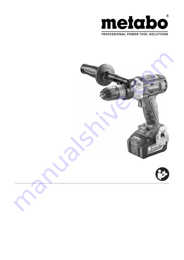 Metabo GB 18 LTX BL Q I Original Instructions Manual Download Page 1