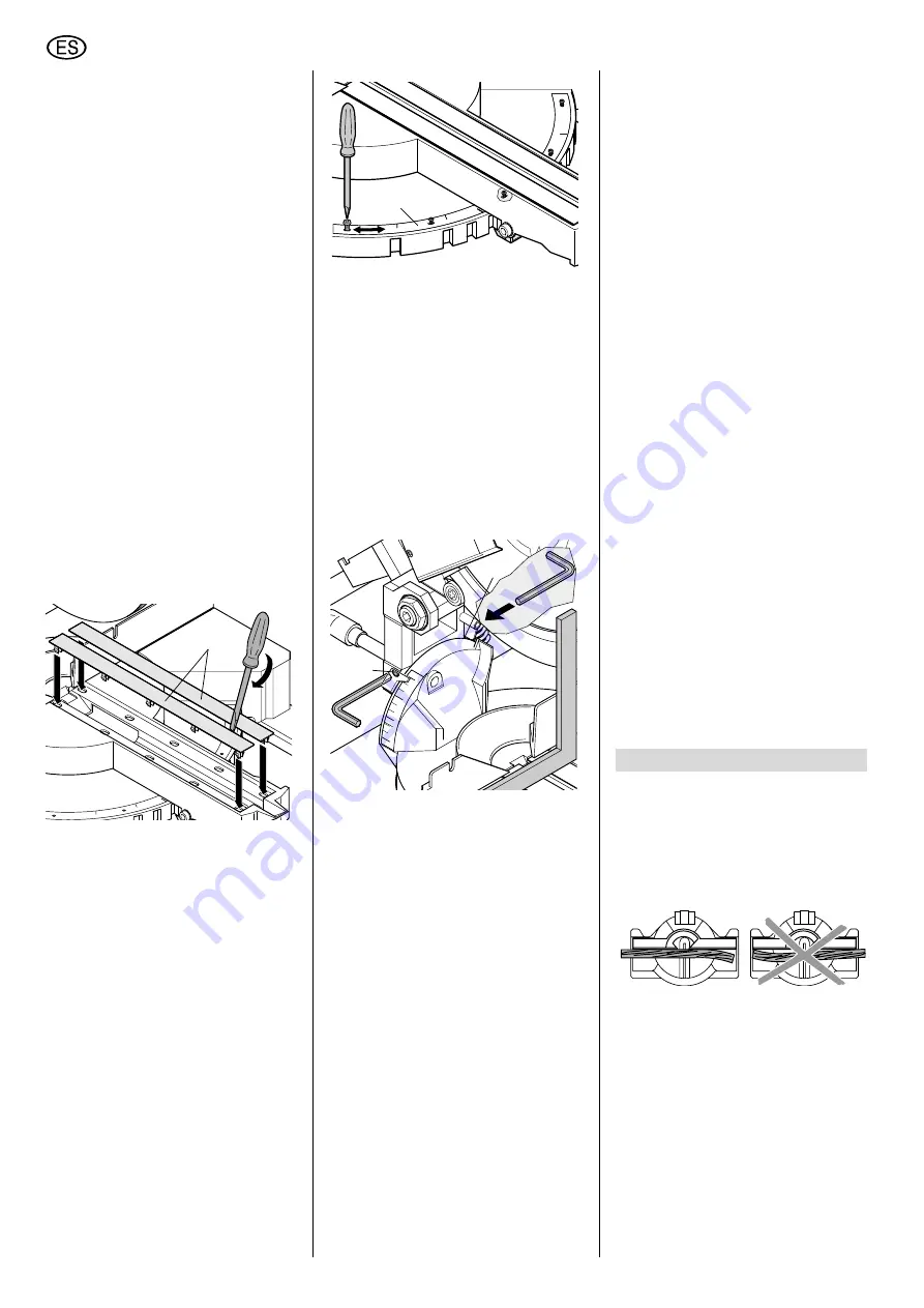 Metabo KGS 301 Operating Instruction Download Page 10