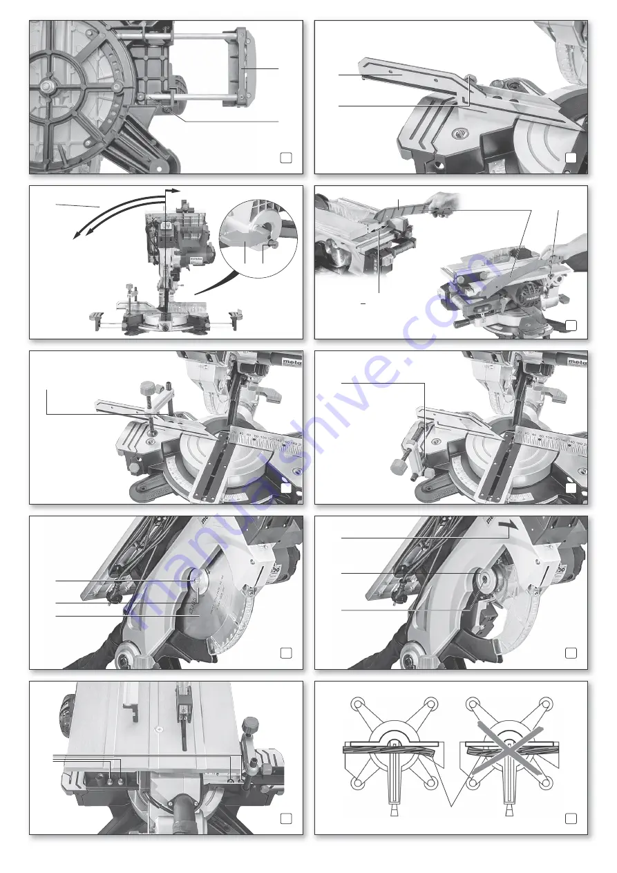 Metabo KGT 305 M Original Instructions Manual Download Page 3