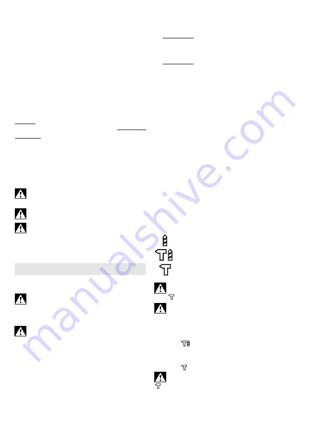 Metabo KHA 18 LTX Operating Instructions Manual Download Page 13