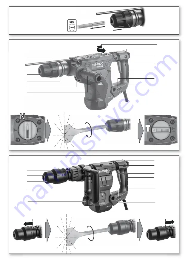 Metabo KHE 5-40 Original Instructions Manual Download Page 2