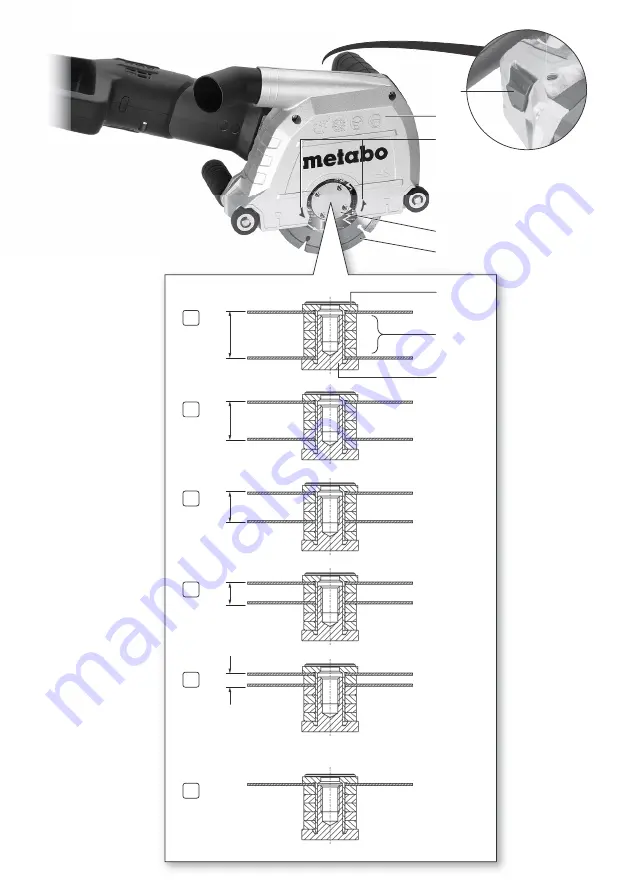 Metabo MFE 40 Original Operating Instructions Download Page 3