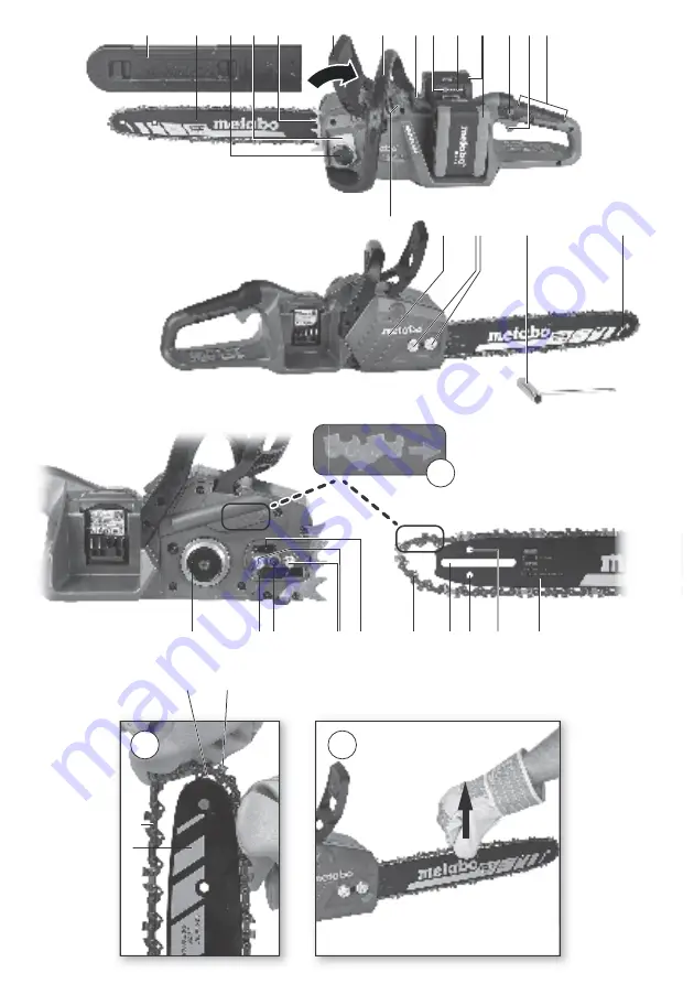 Metabo MS 36-18 LTX BL 40 Original Instructions Manual Download Page 2