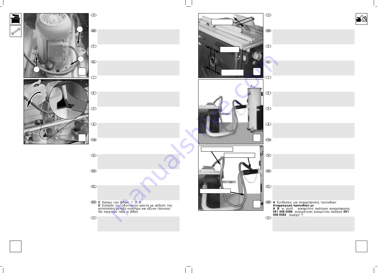 Metabo PKU 250 Operating Instructions Manual Download Page 67