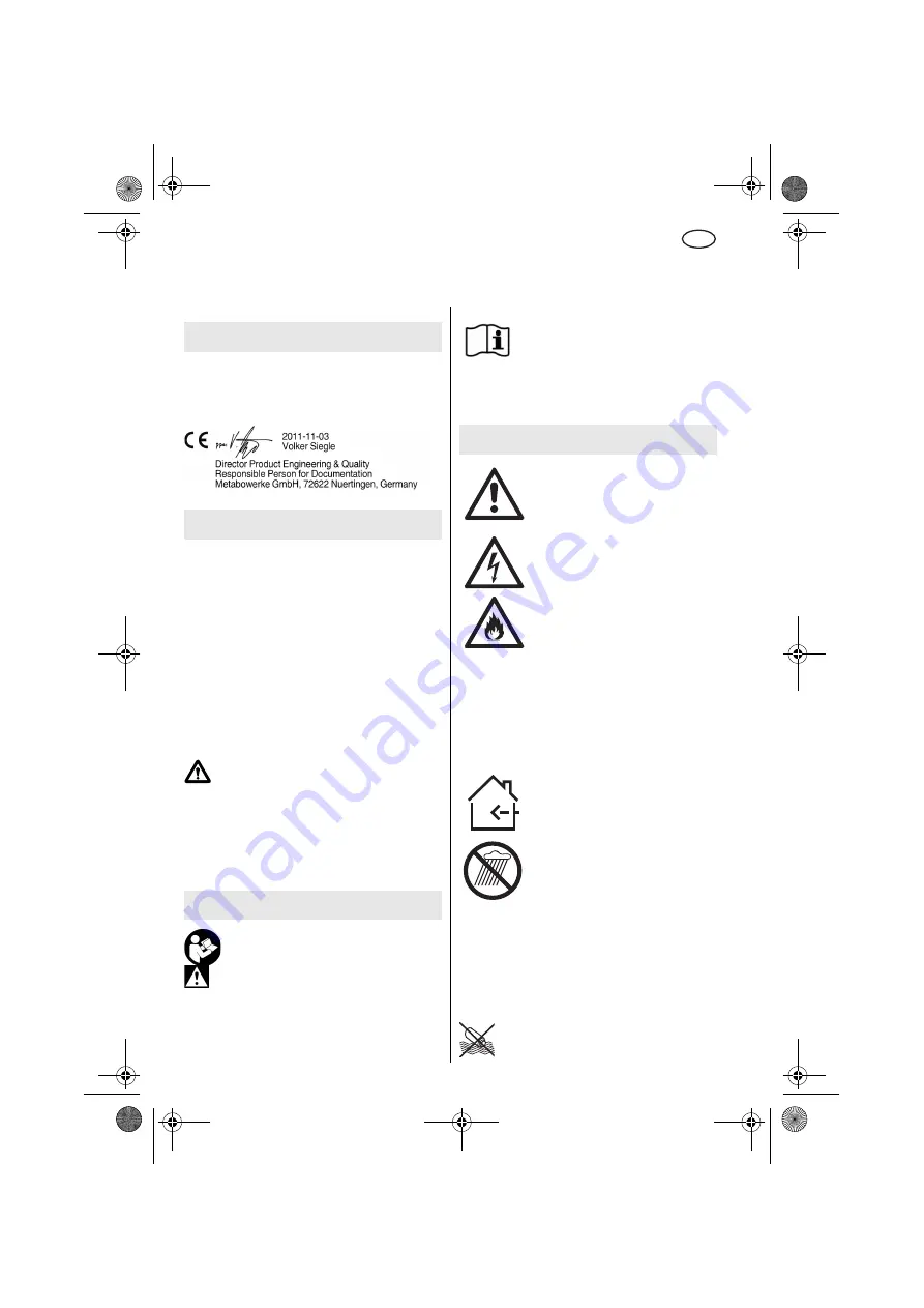 Metabo PowerMaxx RC Original Instructions Manual Download Page 7