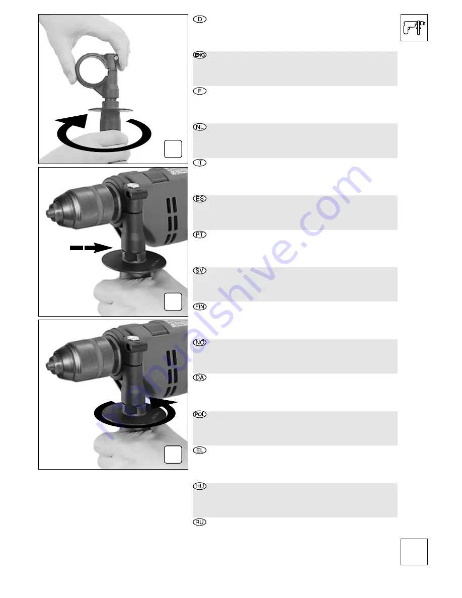 Metabo Sb e 600 R+L User Manual Download Page 23