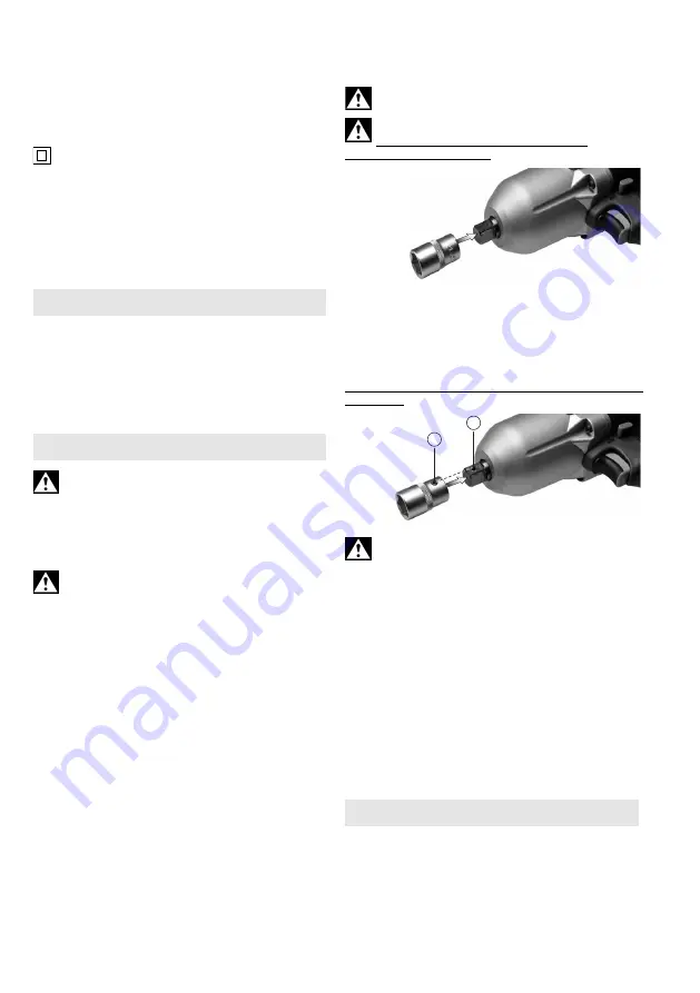 Metabo SSW 650 Operating Instructions Manual Download Page 15