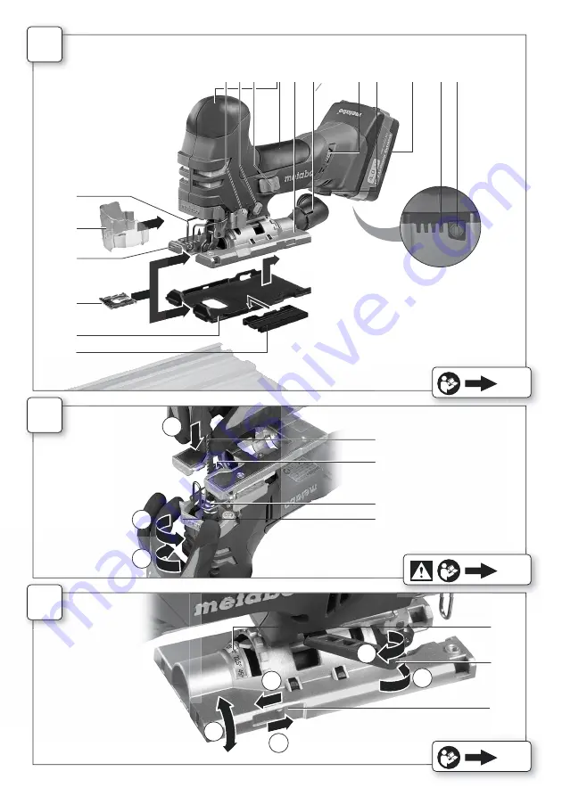 Metabo STA 18 LTX 140 Original Instructions Manual Download Page 2