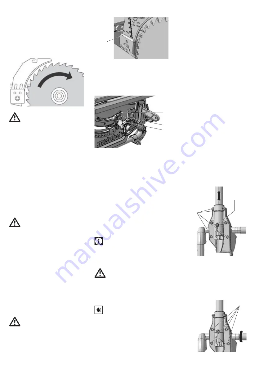 Metabo TS 216 Original Instructions Manual Download Page 137