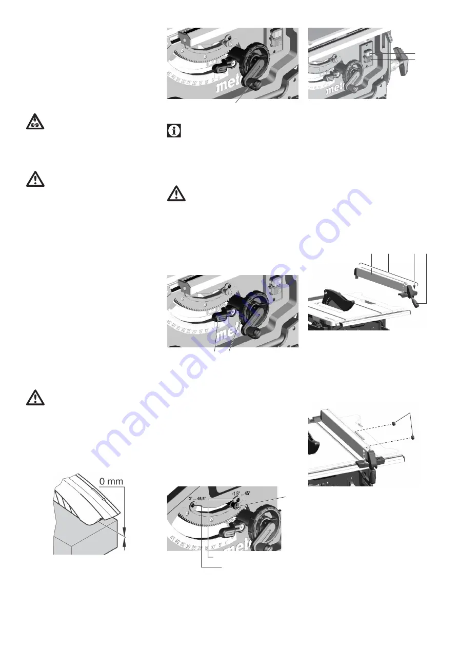 Metabo TS 254 Original Instructions Manual Download Page 28