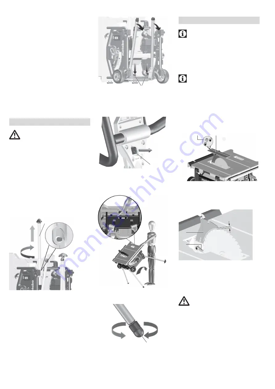 Metabo TS 254 Original Instructions Manual Download Page 133