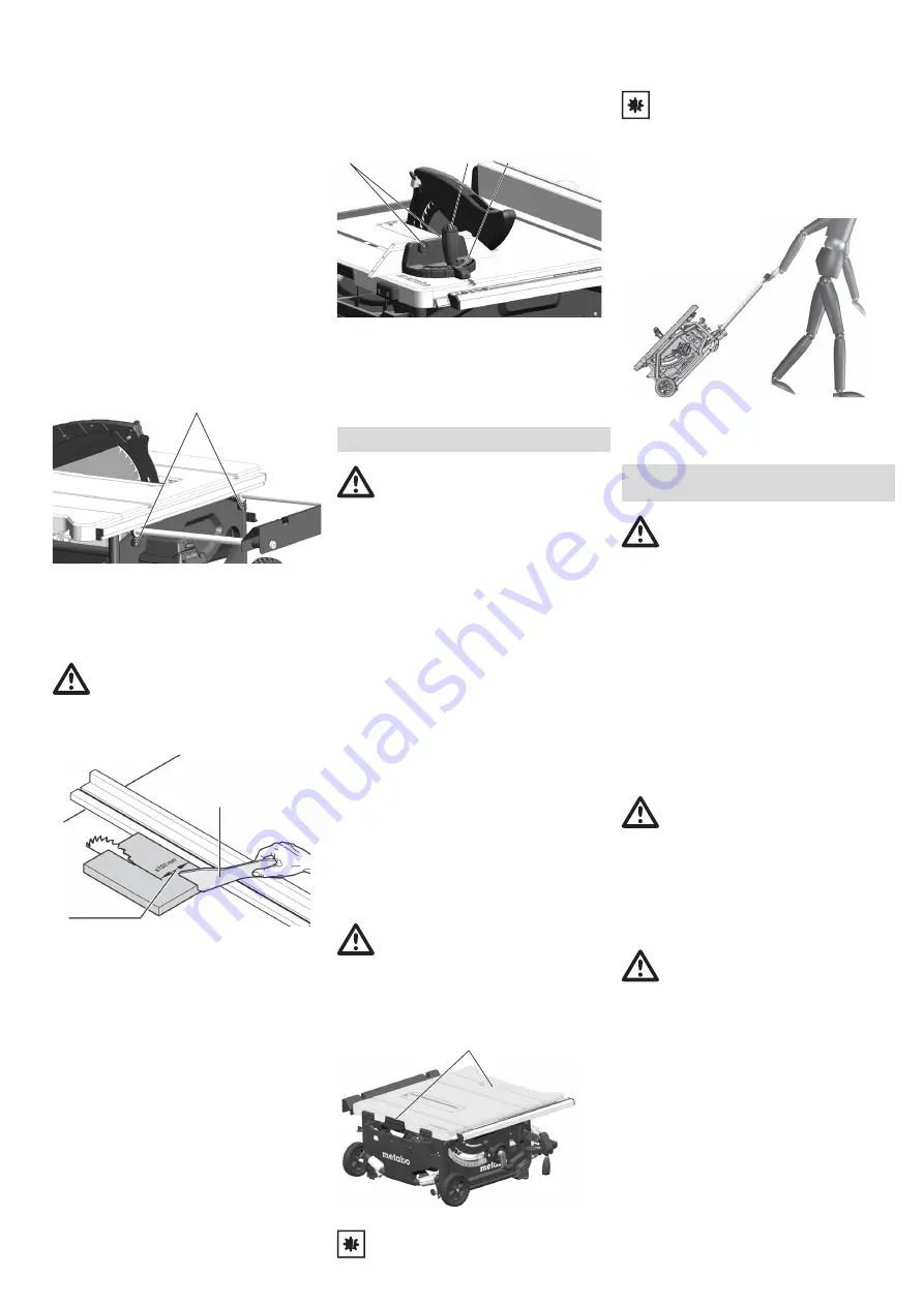 Metabo TS 254 Original Instructions Manual Download Page 136