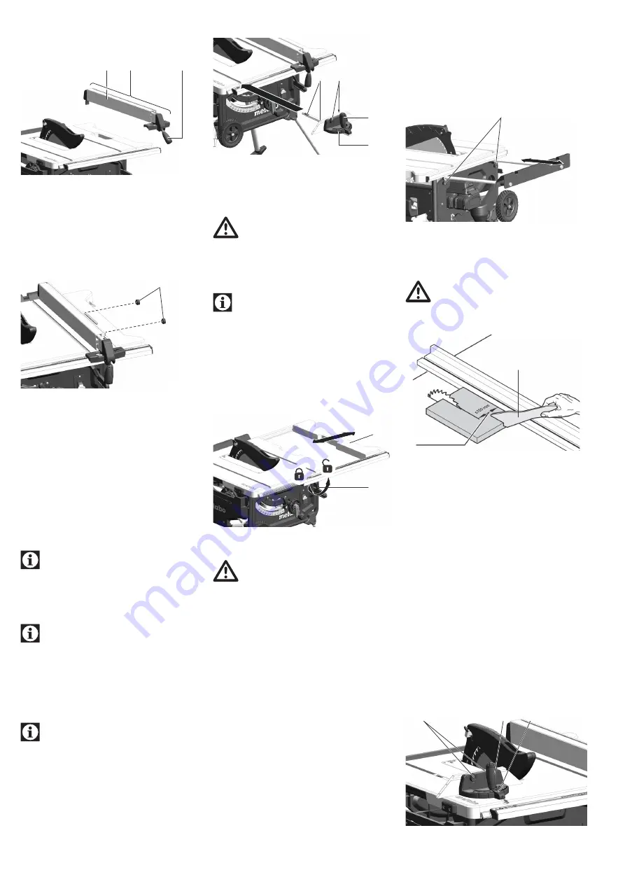 Metabo TS 36 LTX BL 254 Original Operating Instructions Download Page 39