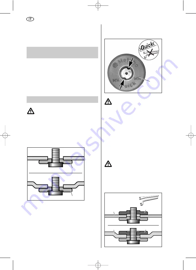 Metabo W 10-125 Instructions For Use Manual Download Page 42