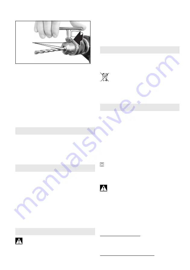 Metabo WBE 700 - Original Instructions Manual Download Page 6