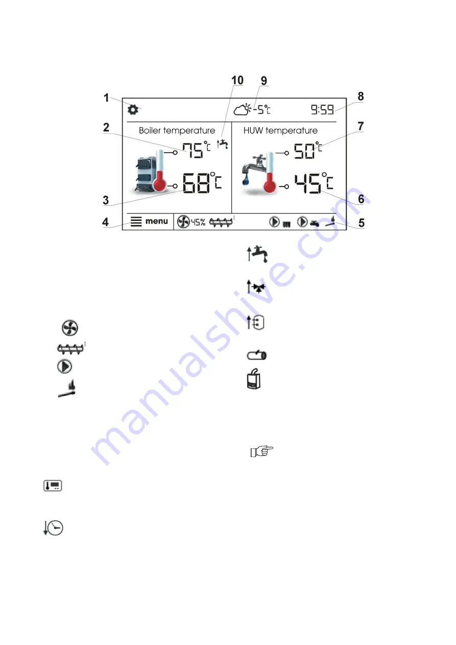 Metal-Fach ecoMAX860P TOUCH Operating Manual Download Page 9