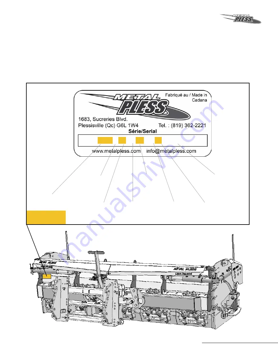 METAL PLESS PLOWMAXX PLBH 0736-13 Owner'S Manual Download Page 9