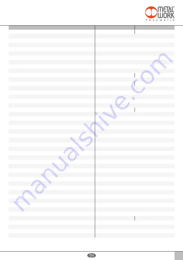 Metal Work Pneumatic FLUX 1 User Manual Download Page 35