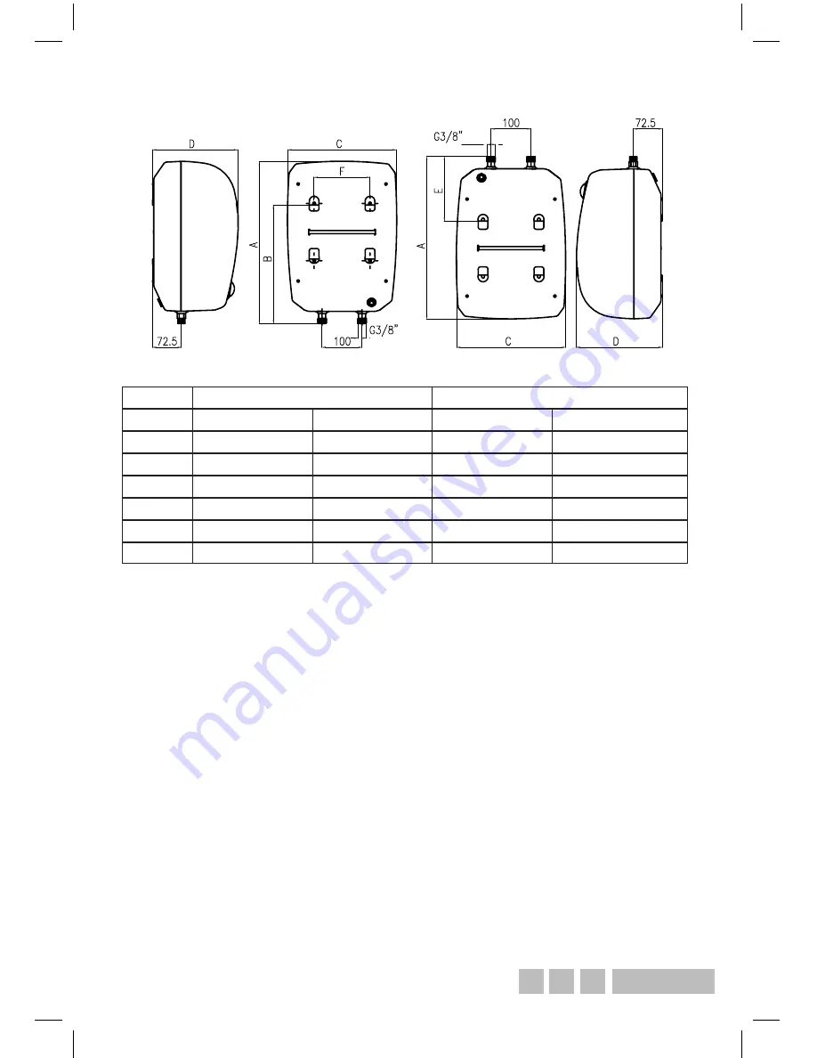 Metalac Bojler EZV 10N Instructions For Installation Manual Download Page 5