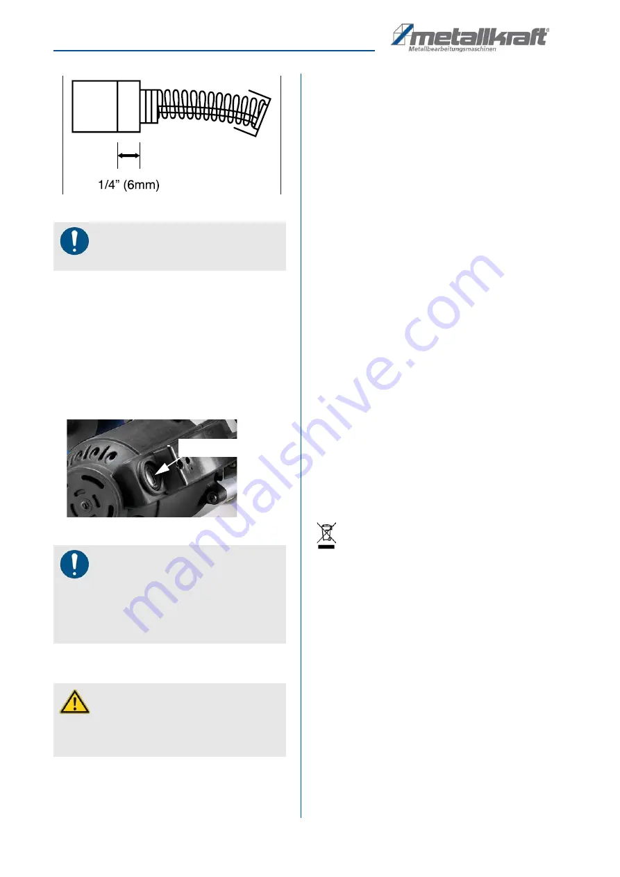 Metallkraft 3840321 Instruction Manual Download Page 18