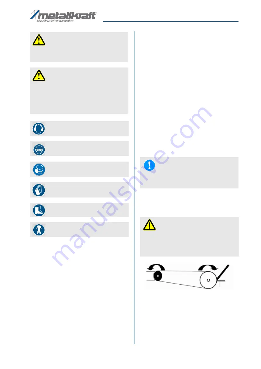 Metallkraft KRBS 101 Instruction Manual Download Page 13