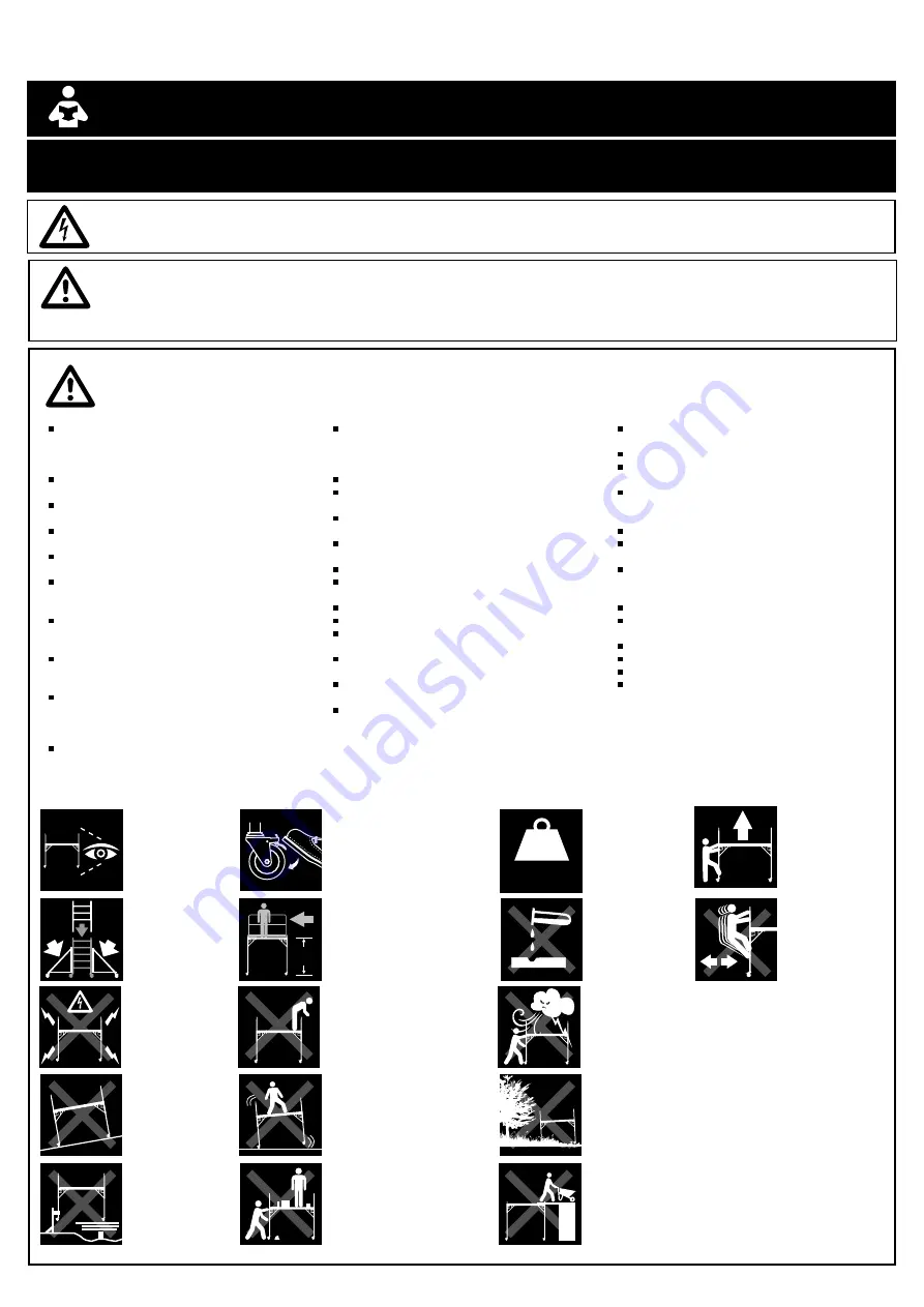 MetalTech 6' BAKER ALU Series Operational Safety And Assembly Instructions Download Page 10