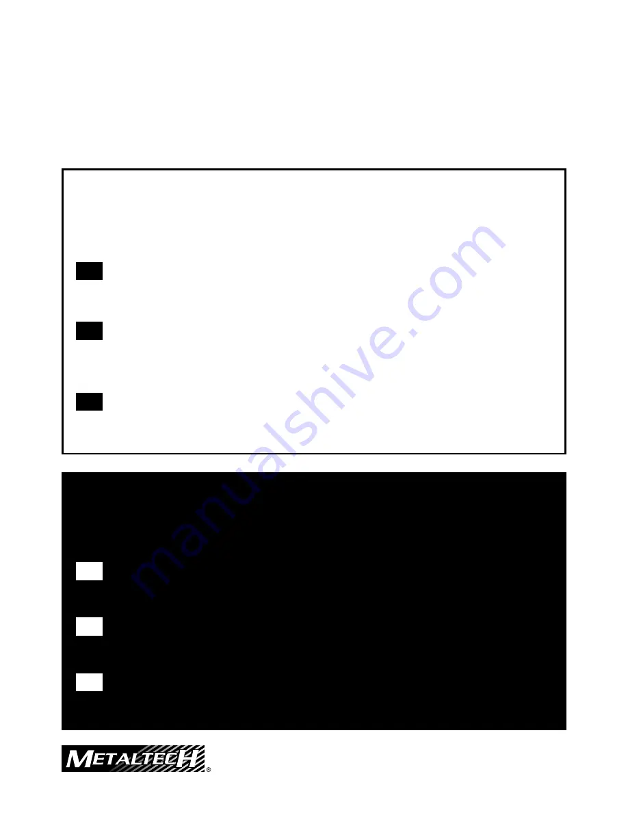 MetalTech I-IDPL Operational Safety And Assembly Instructions Download Page 20