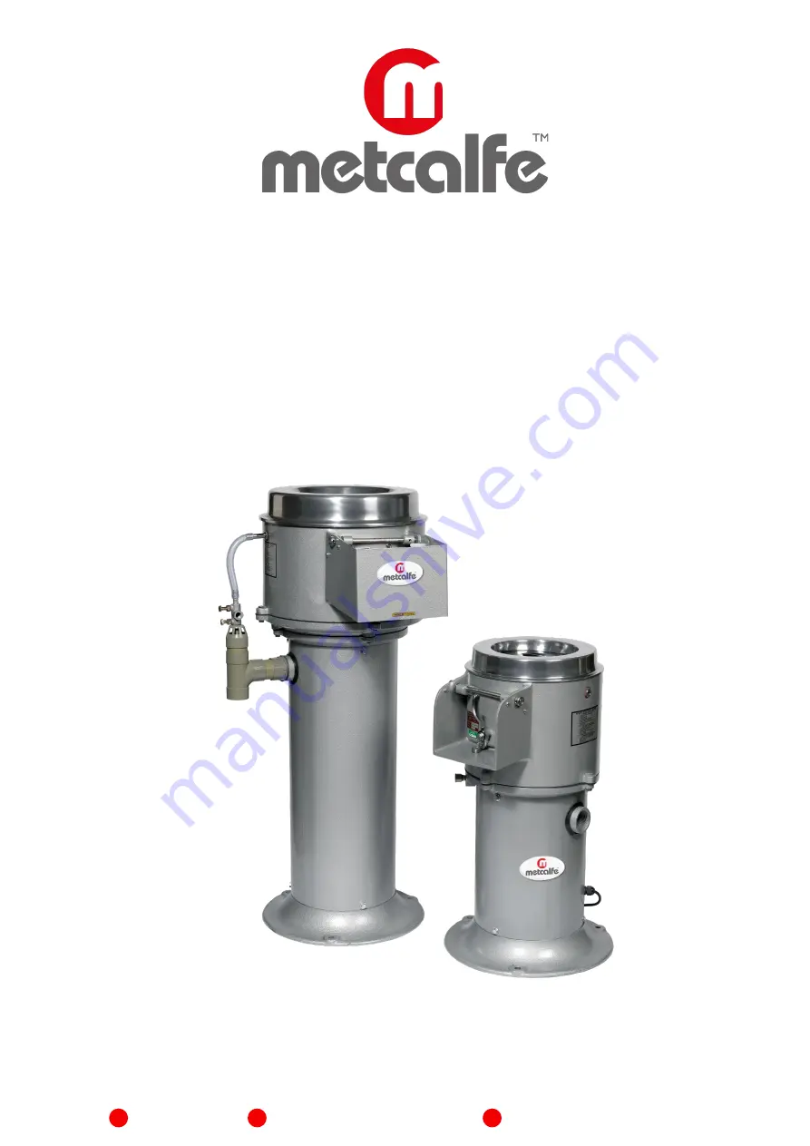 Metcalfe GU4 Installation & Operating Instructions Manual Download Page 1