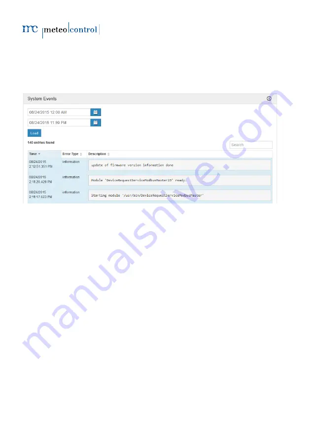 meteocontrol blue'Log X series Operating Manual Download Page 66