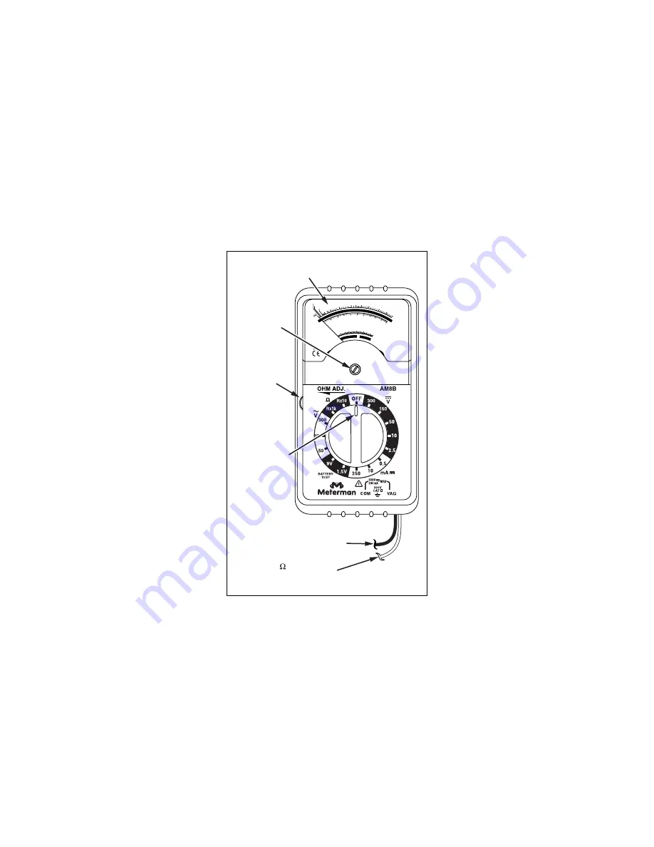 Meterman AM8B User Manual Download Page 46