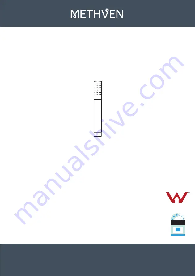 METHVEN Minimalist 17-6250 Скачать руководство пользователя страница 1