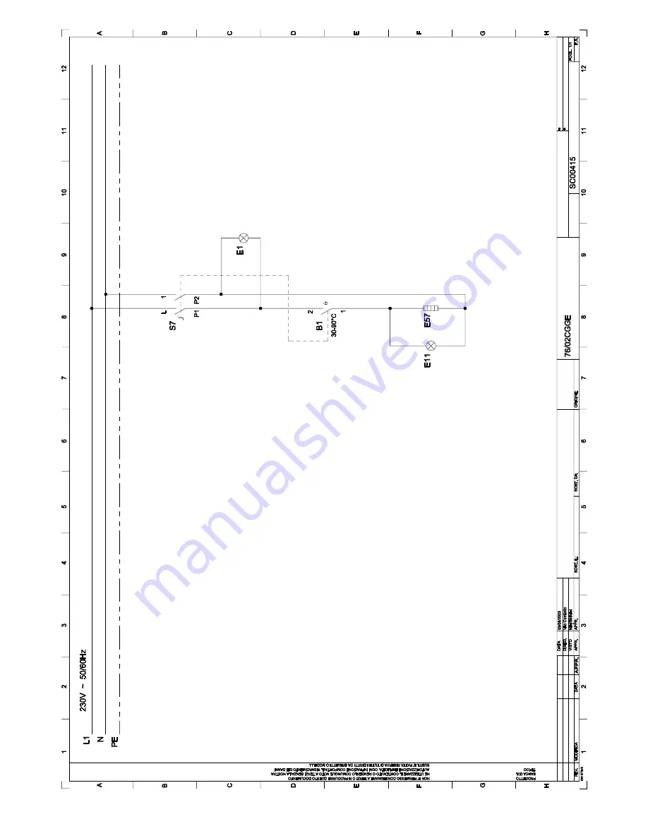 Metos 74/02+2CTGG Installation And Operation Manual Download Page 58