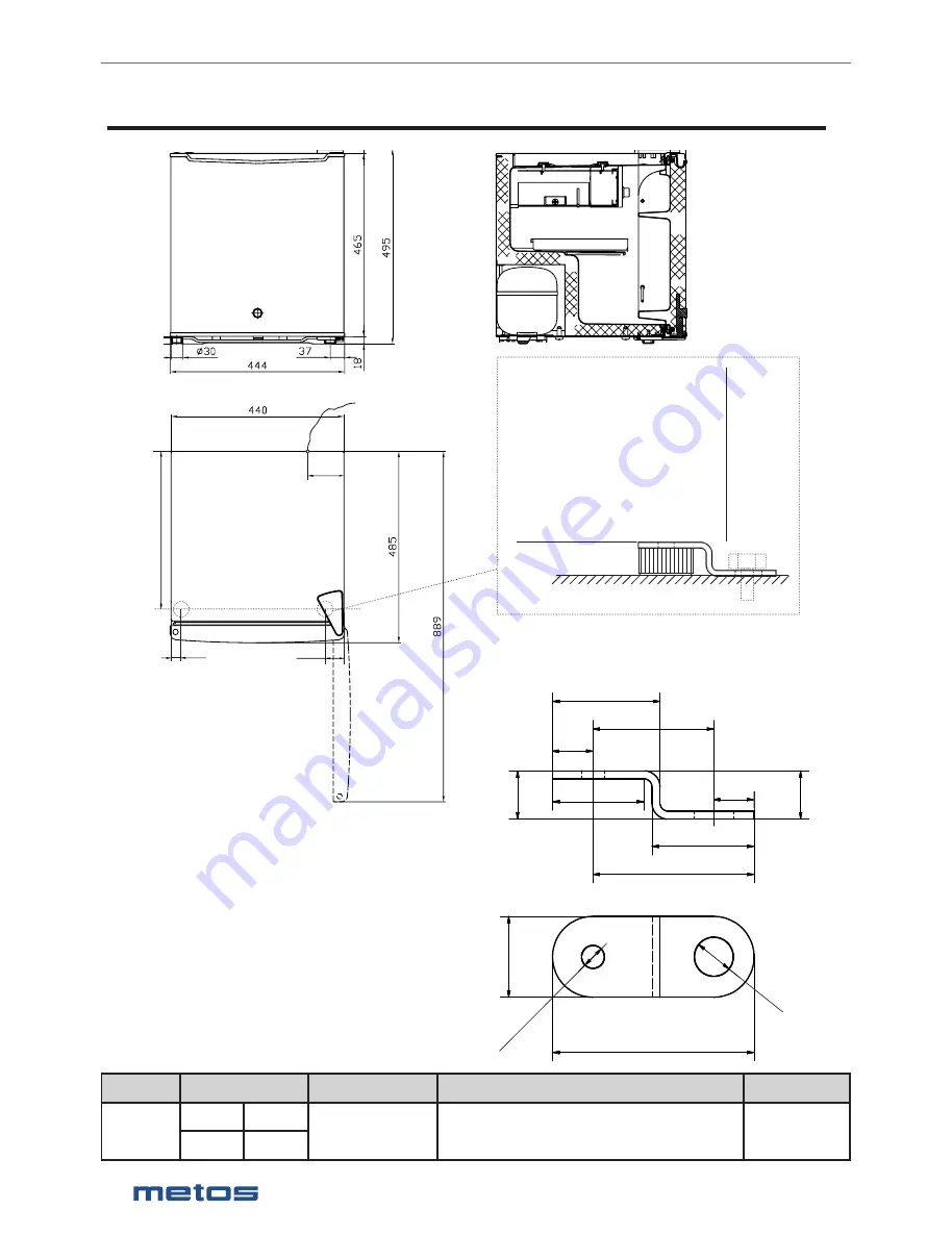 Metos BC-47 Installation And Operation Manual Download Page 12