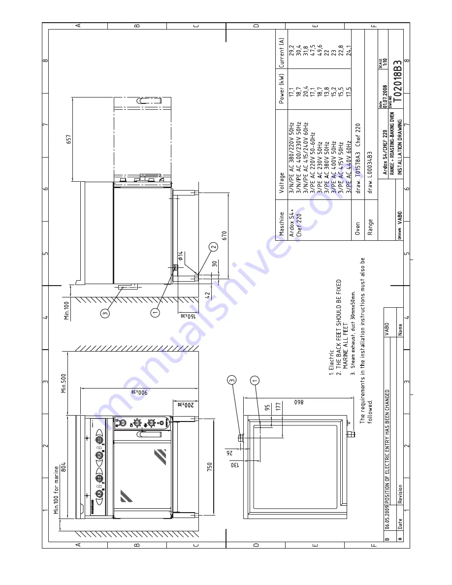 Metos Chef 240 Скачать руководство пользователя страница 27