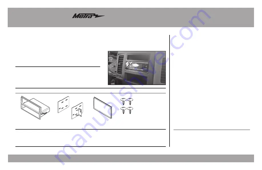 Metra Electronics 99-7614 Скачать руководство пользователя страница 9