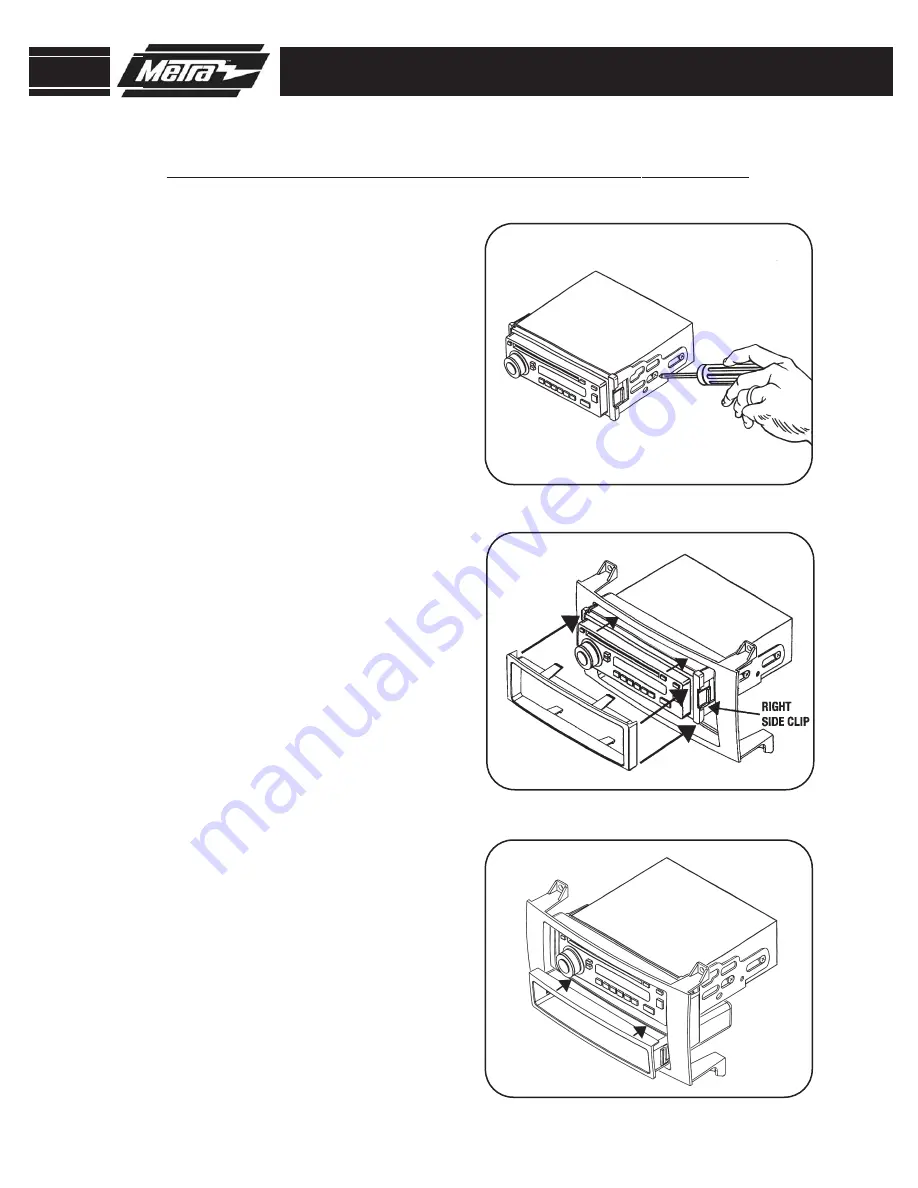 Metra Electronics 99-8713 Installation Instructions Manual Download Page 6