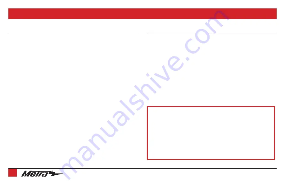 Metra Electronics BC-DSPL-HD2 Скачать руководство пользователя страница 4