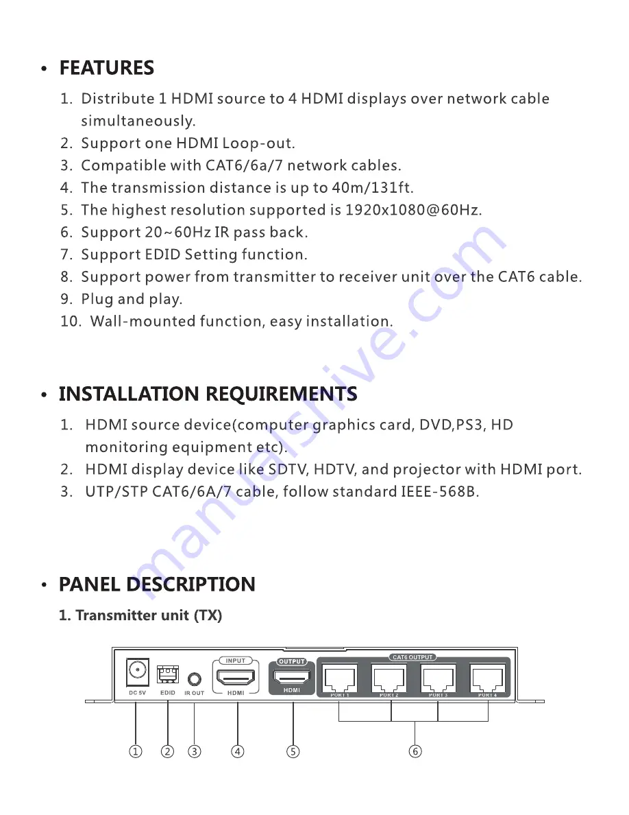 Metra Electronics CS-1X4HDSPLEXT Скачать руководство пользователя страница 3