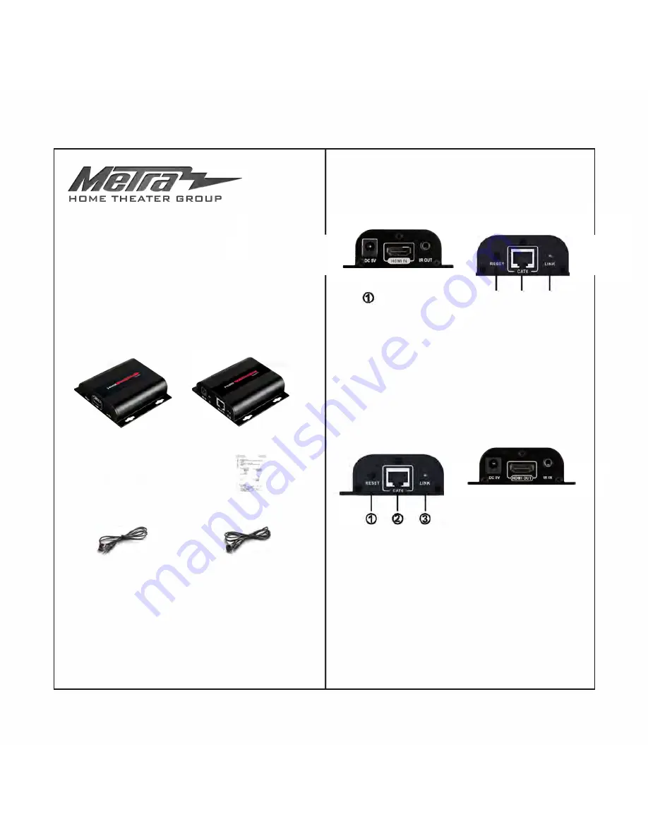 Metra Electronics CS-HDC5EXTSR2 Скачать руководство пользователя страница 1