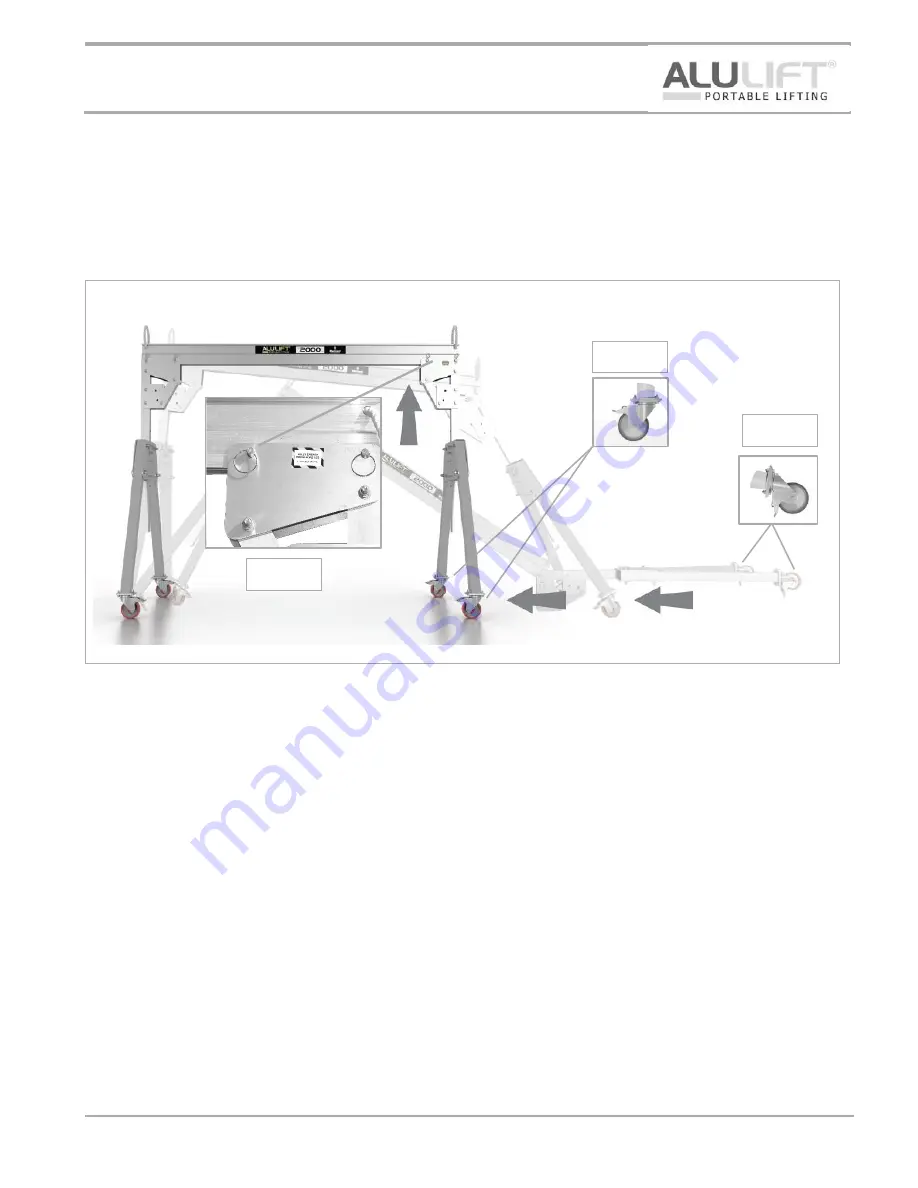 Metreel ALULIFT Operation & Maintenance Instructions Manual Download Page 8