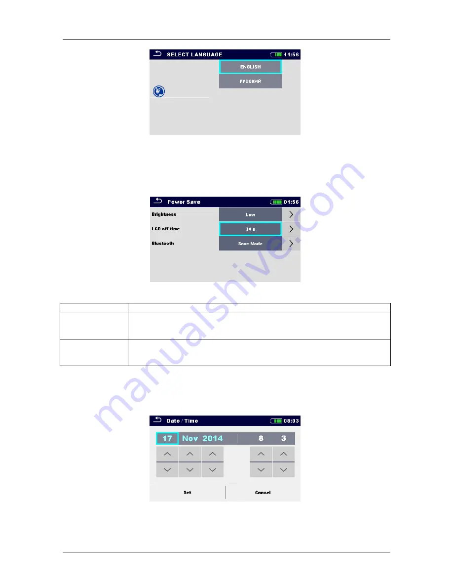 METREL EurotestXC Instruction Manual Download Page 31