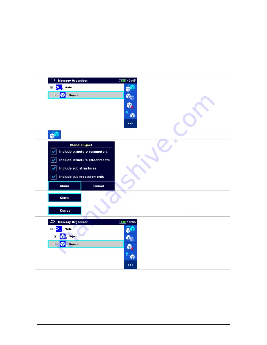 METREL EurotestXC Instruction Manual Download Page 55