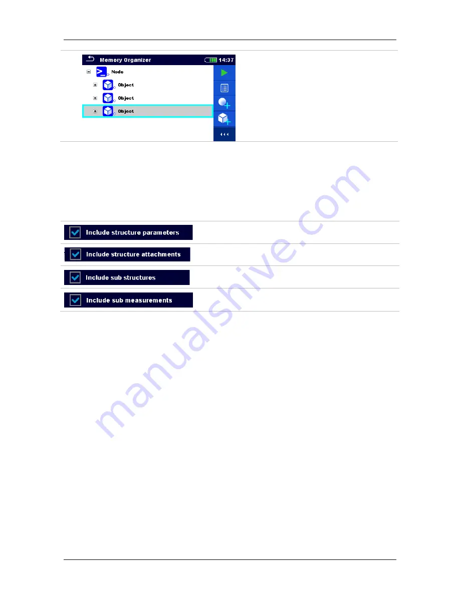 METREL EurotestXC Instruction Manual Download Page 58