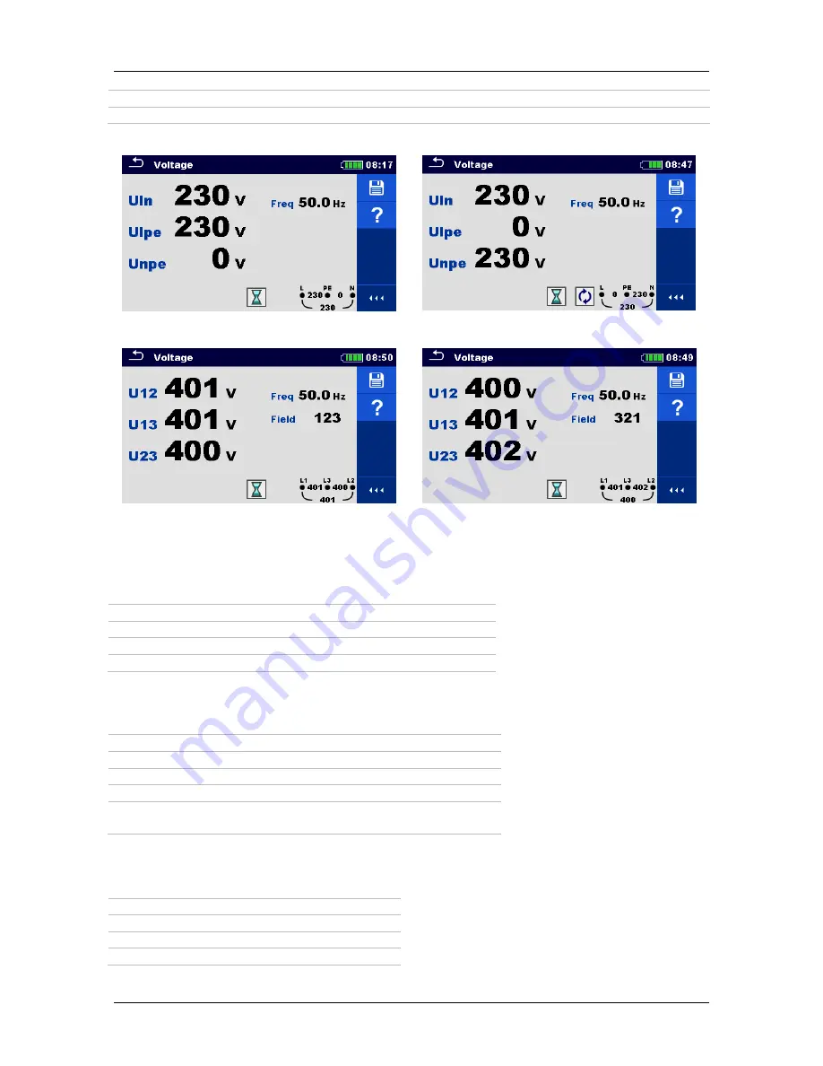 METREL EurotestXC Instruction Manual Download Page 77