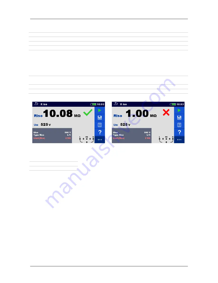 METREL EurotestXC Instruction Manual Download Page 79