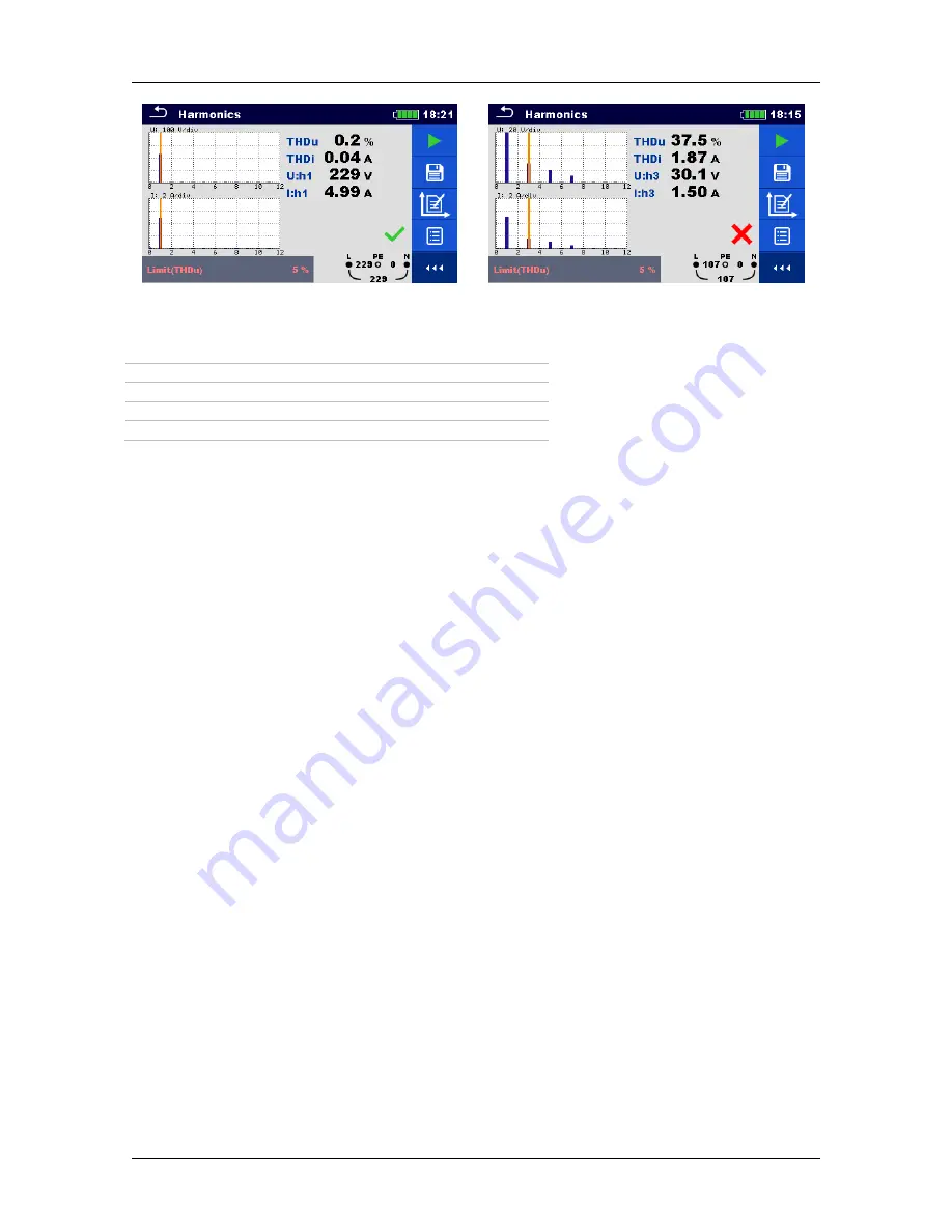 METREL EurotestXC Instruction Manual Download Page 116